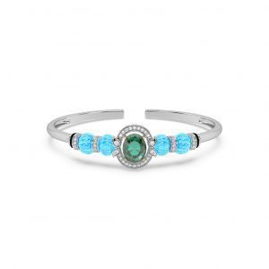 Turquoise Emerald Spring Bracelet